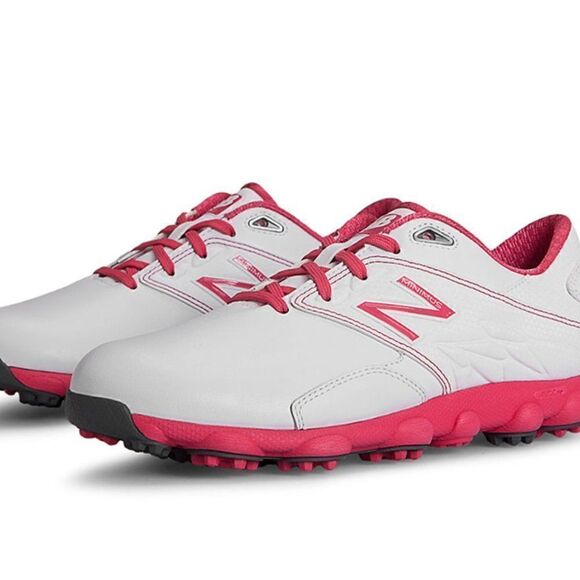 New Balance Minimus LX Golf Shoes Pink and White - Picture 1 of 10
